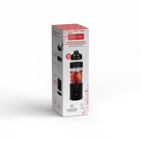 Blender portable puissant Smoothies & boissons glacées – Livoo x 