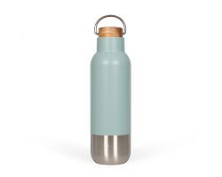 Bouteille isotherme recyclé 650 ml - Vert