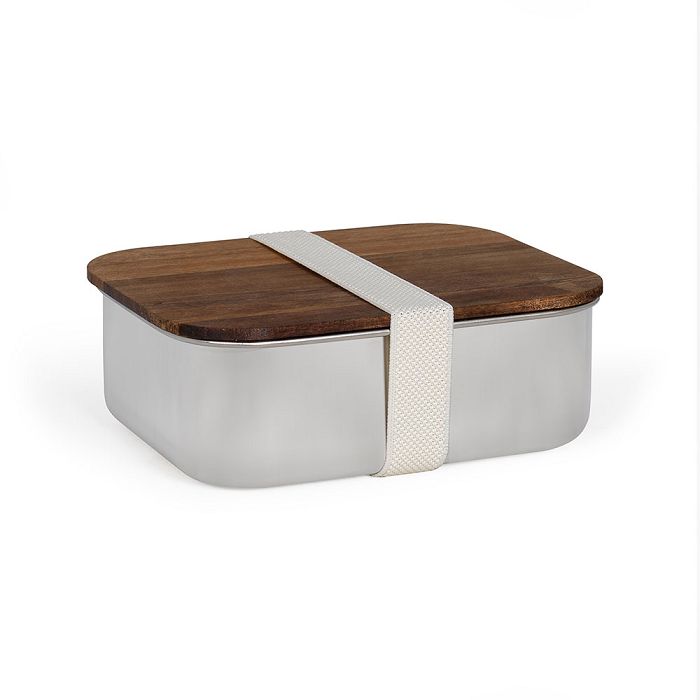  Lunch box hermétique en Acacia