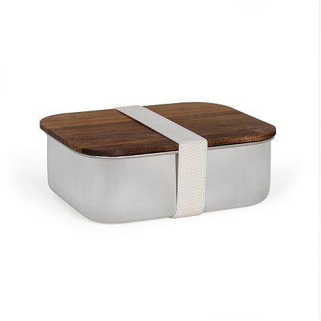  Lunch box hermétique en Acacia