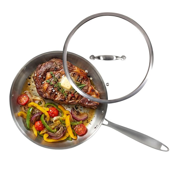  Brigade - Sauteuse en acier inoxydable 28 cm