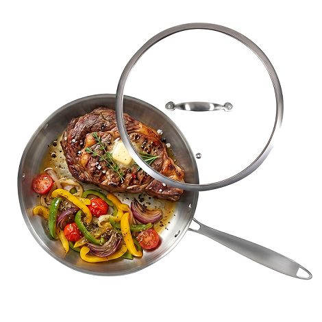  Brigade - Sauteuse en acier inoxydable 28 cm