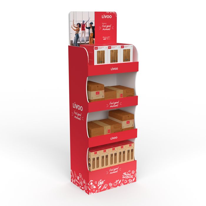  Présentoir accessoires cuisine en acacia