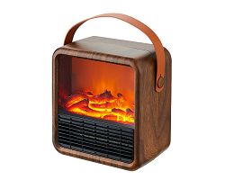 Chauffage cheminée électrique - Bois