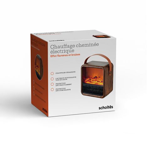  Chauffage cheminée électrique - Bois
