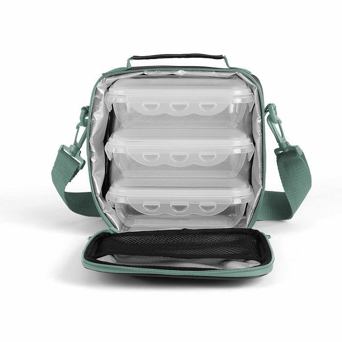  Set sacoche lunch box - Gris