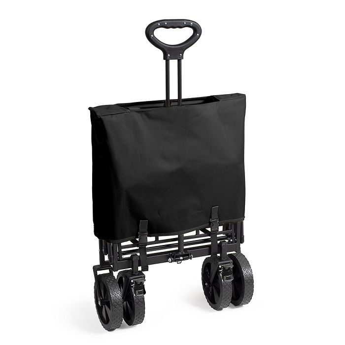  Chariot de transport pliable - Noir