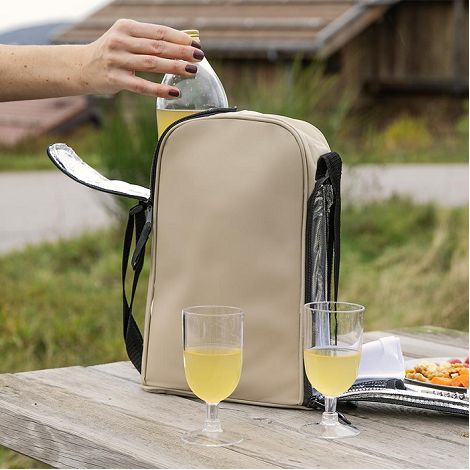  Sac apéritif 2 personnes - Beige