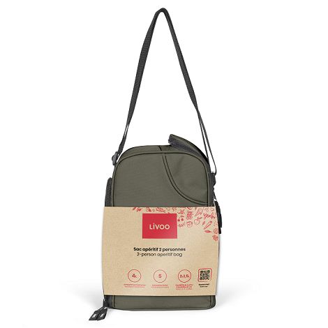  Sac apéritif 2 personnes - Kaki