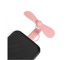 Ventilateur de téléphone - Rose