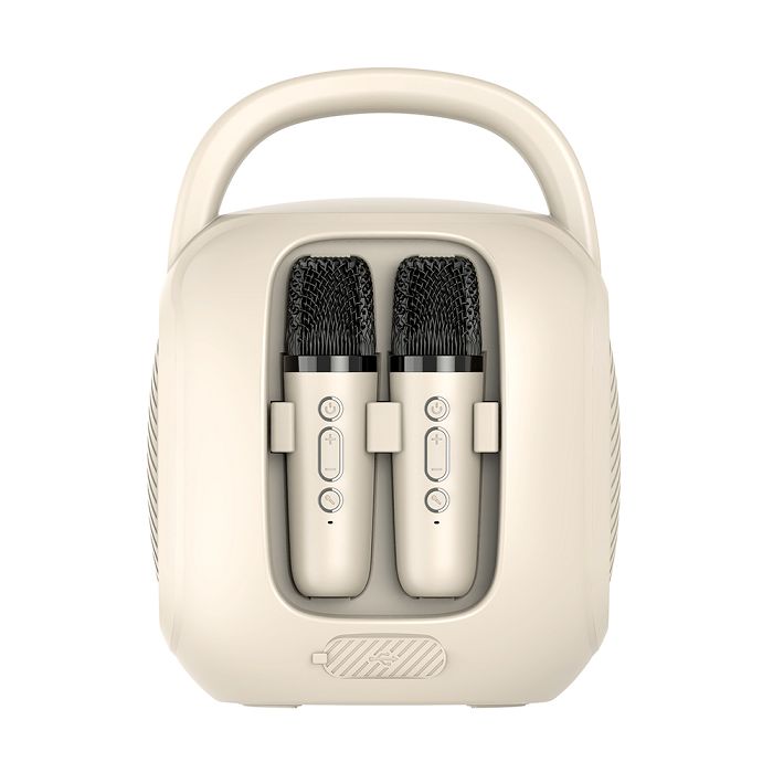  Karaoké portable sans fil compatible Bluetooth® - Beige