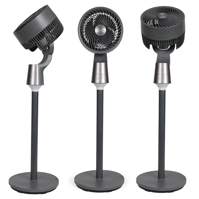  Ventilateur sur pied 3D - Gris