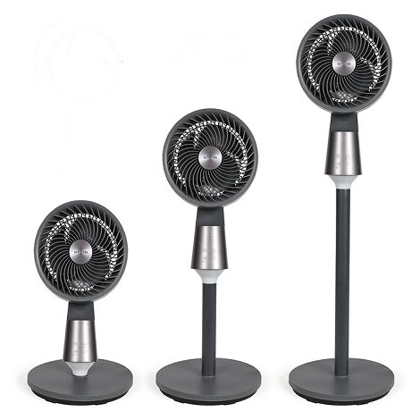  Ventilateur sur pied 3D - Gris