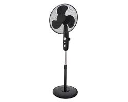 Ventilateur sur pied anti-moustiques - Noir