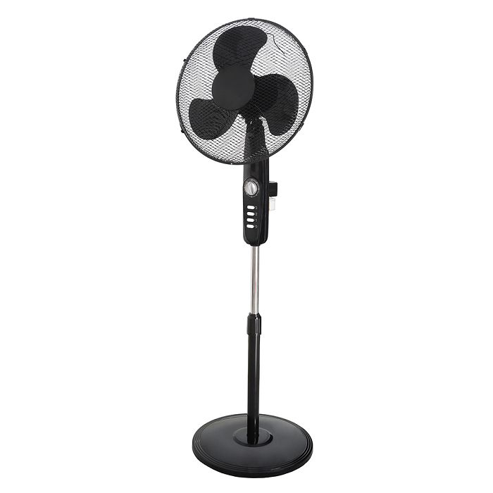  Ventilateur sur pied anti-moustiques - Noir
