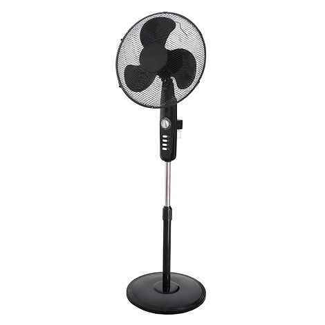  Ventilateur sur pied anti-moustiques - Noir