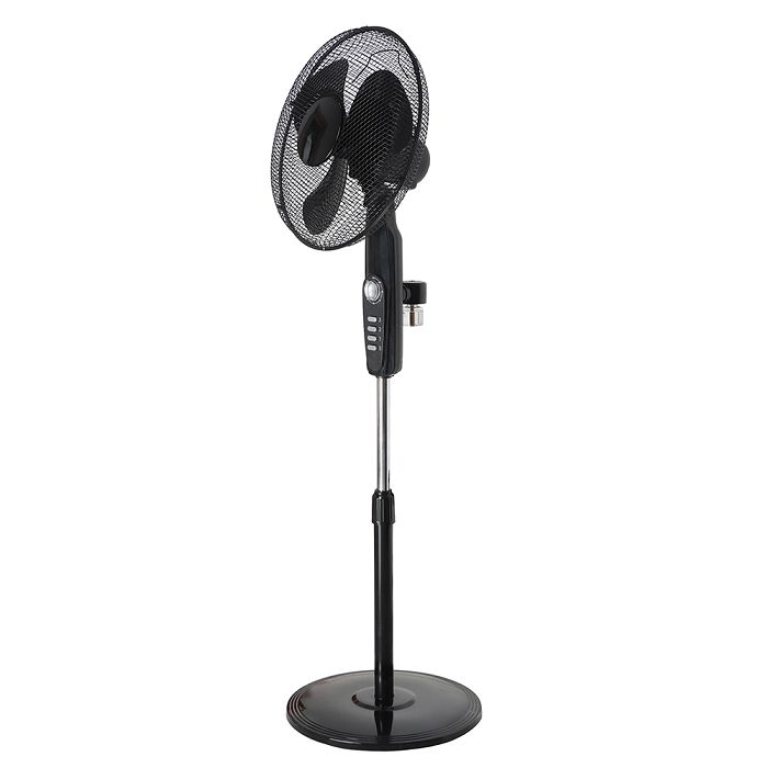  Ventilateur sur pied anti-moustiques - Noir