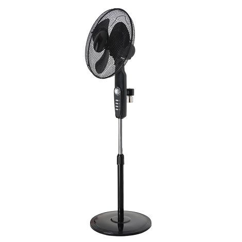  Ventilateur sur pied anti-moustiques - Noir