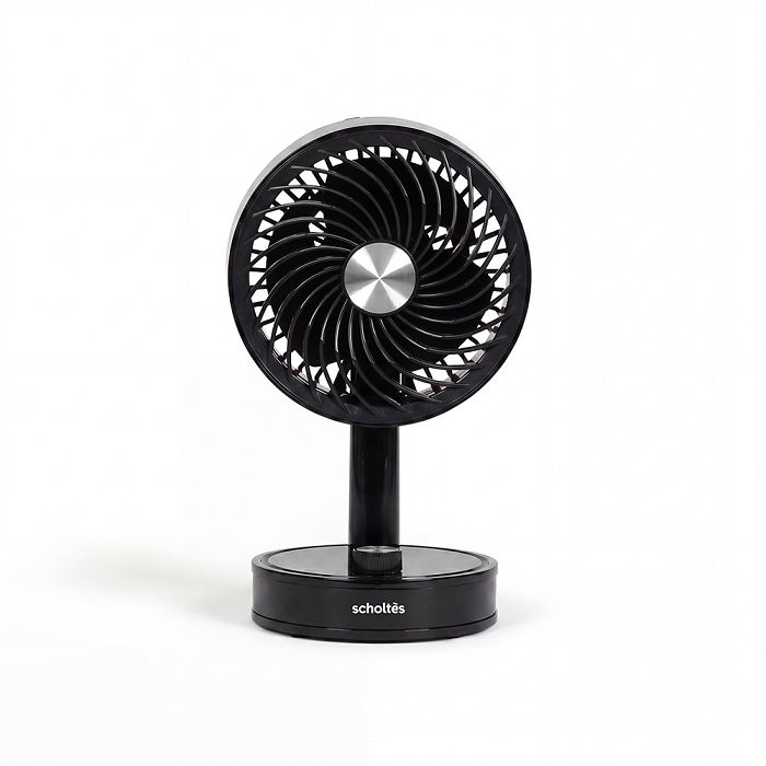  Ventilateur de table sans fil USB - Noir