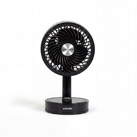  Ventilateur de table sans fil USB - Noir
