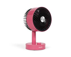 Ventilateur de table sans fil USB - Rose