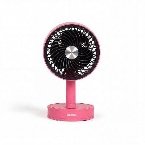  Ventilateur de table sans fil USB - Rose