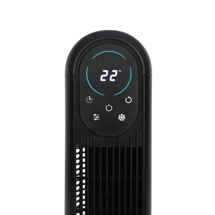  Ventilateur Colonne digital - Noir
