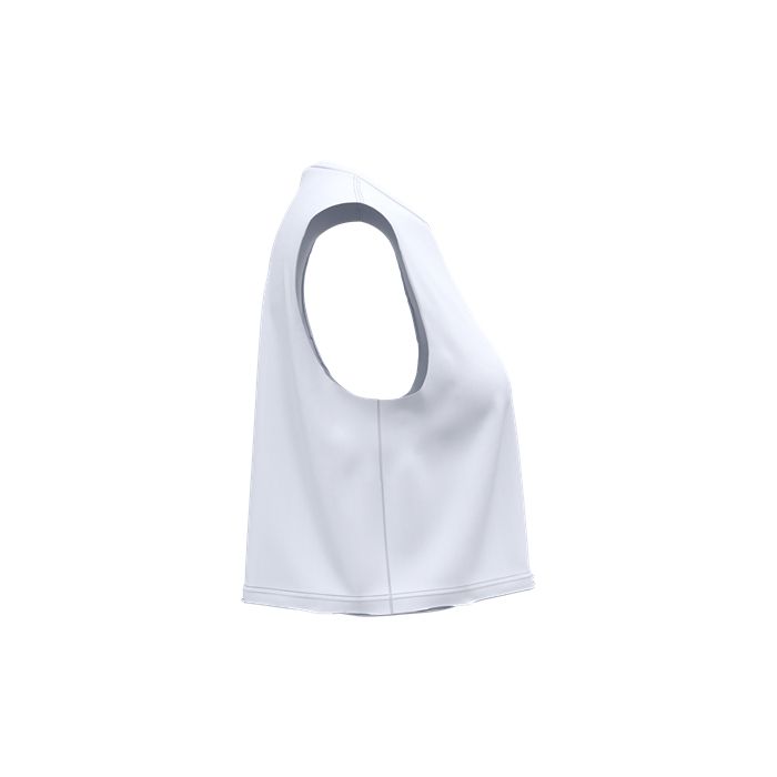  T-shirt crop sans manches femme