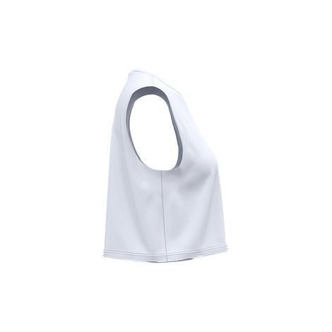  T-shirt crop sans manches femme