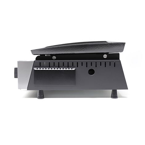 Plancha gaz 3 brûleurs - Gris