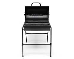 Barbecue charbon double surface de cuisson - Noir