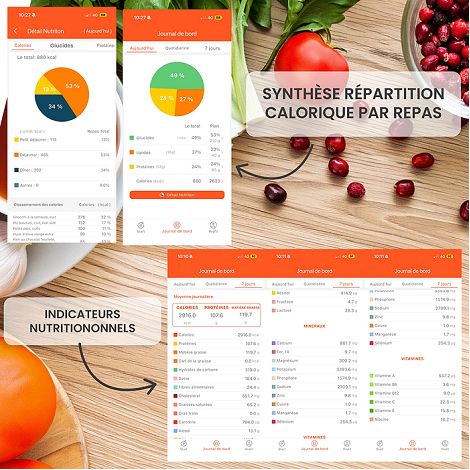  Balance de cuisine nutritionnelle connectée - Livoo x Marmiton - 