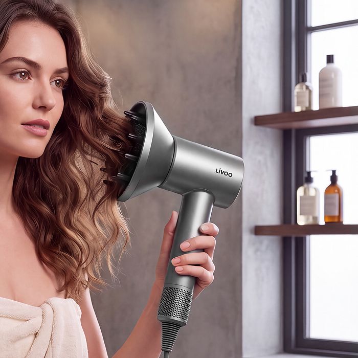  Sèche-cheveux ionique - Gris