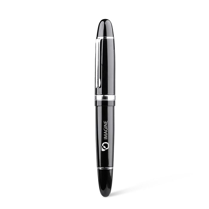  THE BIG PEN - BND180 - Stylo à bille roulante en acier inoxydable