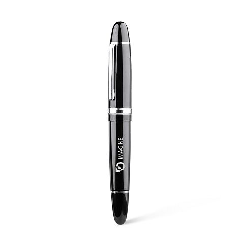  THE BIG PEN - BND180 - Stylo à bille roulante en acier inoxydable