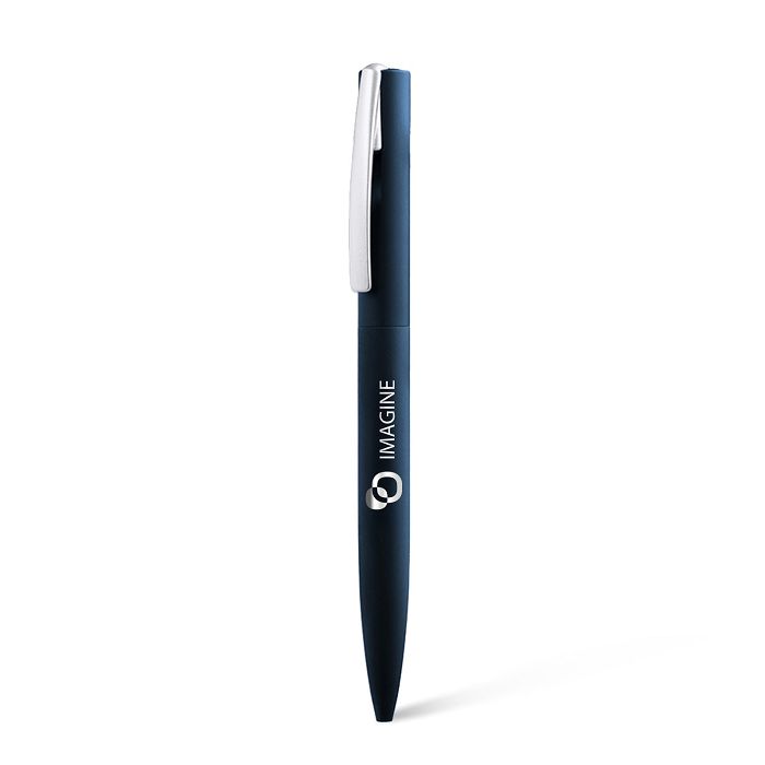  LYD - BND182 - Stylo à bille à torsion en acier inoxydable recycl