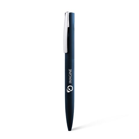  LYD - BND182 - Stylo à bille à torsion en acier inoxydable recycl