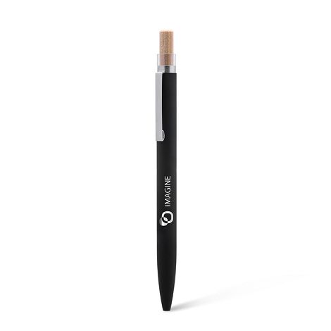 BAAM - BND184 - Stylo à bille en aluminium recyclé, bambou FSC® e