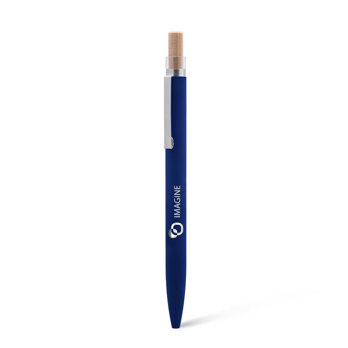  BAAM - BND184 - Stylo à bille en aluminium recyclé, bambou FSC® e