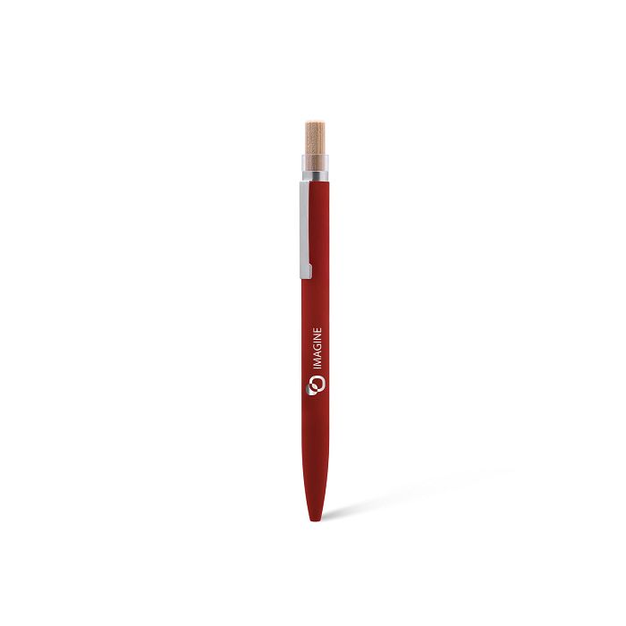  BAAM - BND184 - Stylo à bille en aluminium recyclé, bambou FSC® e