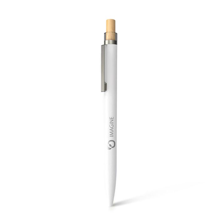  BAAM - BND184 - Stylo à bille en aluminium recyclé, bambou FSC® e