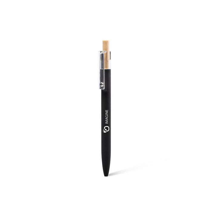  AAARR - BND185 - Stylo en aluminium recyclé, bambou FSC® et ABS r