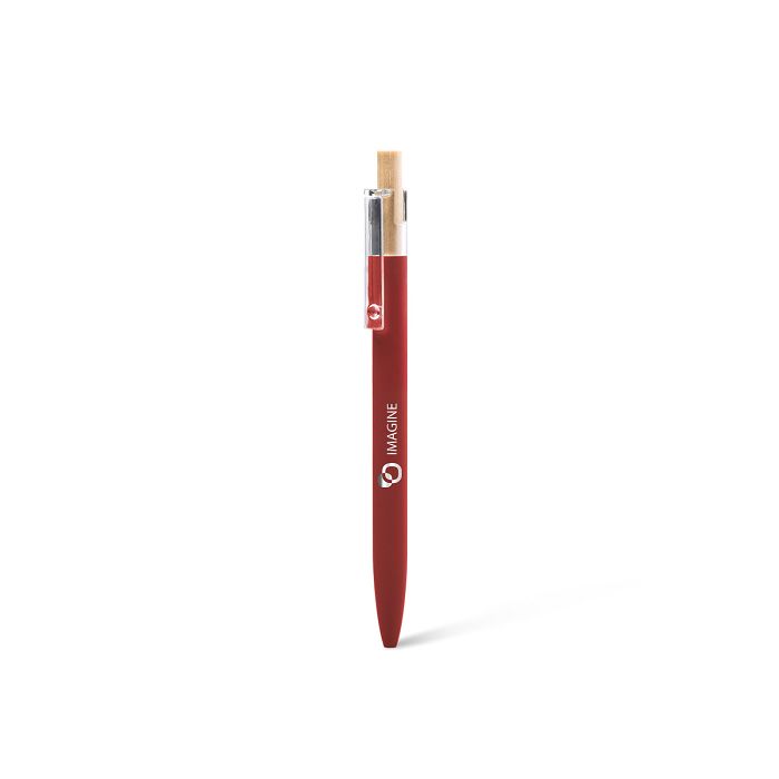  AAARR - BND185 - Stylo en aluminium recyclé, bambou FSC® et ABS r