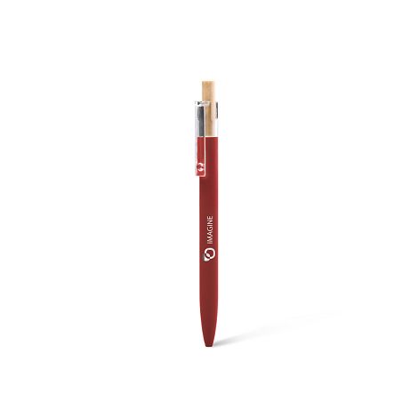  AAARR - BND185 - Stylo en aluminium recyclé, bambou FSC® et ABS r