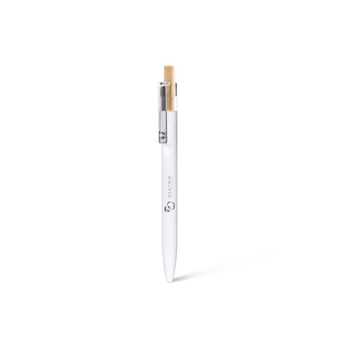  AAARR - BND185 - Stylo en aluminium recyclé, bambou FSC® et ABS r