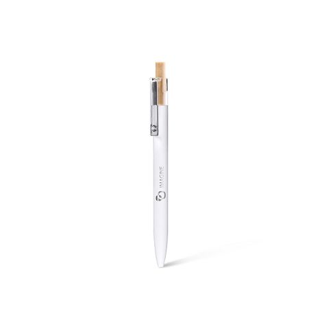  AAARR - BND185 - Stylo en aluminium recyclé, bambou FSC® et ABS r