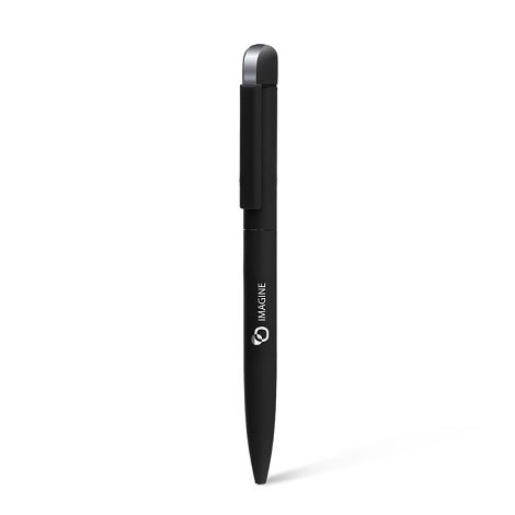  FOLK - BND62 - Stylo à bille en acier inoxydable recyclé - Noir f