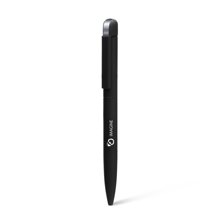  FOLK - BND62 - Stylo à bille en acier inoxydable recyclé - Noir f