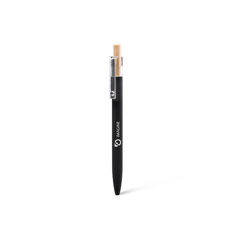  AAARR - BND185 - Stylo en aluminium recyclé, bambou FSC® et ABS r