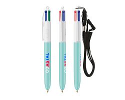BIC® 4 Colours® ECO + lanyard
